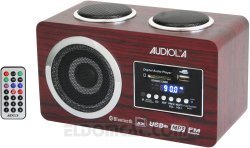 Audiola BT 873 USB/SD legno Radio