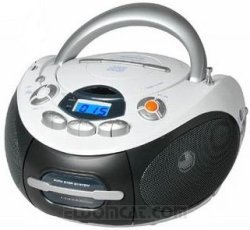 Majestic AH 2387R MP3 USB - Boom Box Portatile Con Lettore CD/Mp3, Ingresso USB, Registratore